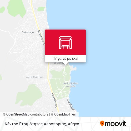 Κέντρο Ετοιμότητας Αεροπορίας χάρτης