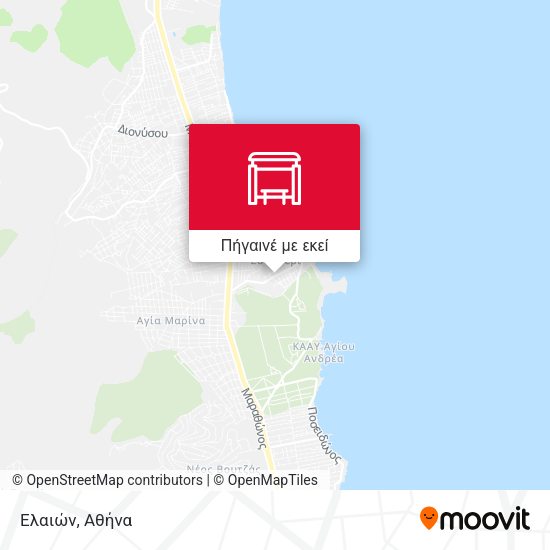 Ελαιών χάρτης