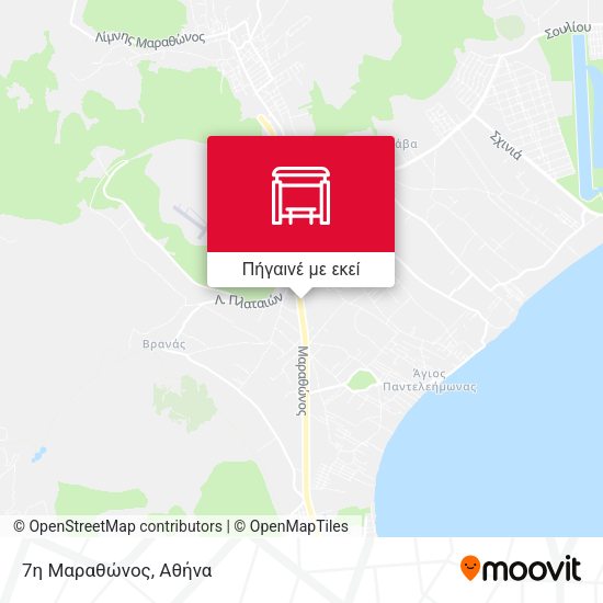 7η Μαραθώνος χάρτης