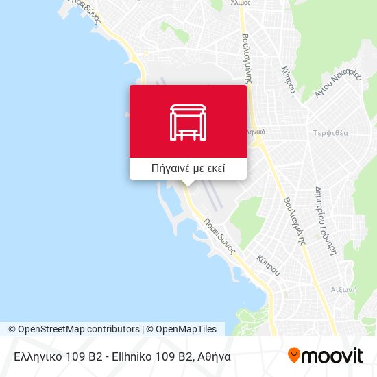 Ελληνικο 109 Β2 - Ellhniko 109 B2 χάρτης