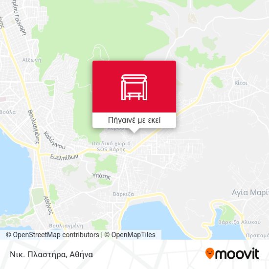 Νικ. Πλαστήρα χάρτης