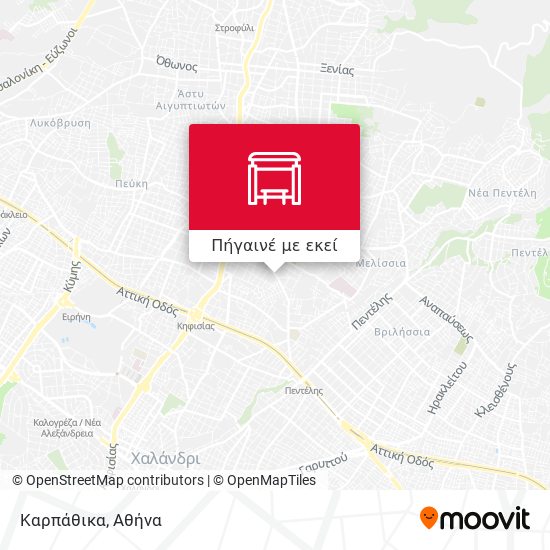 Καρπάθικα χάρτης