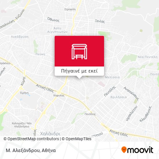 M. Αλεξάνδρου χάρτης