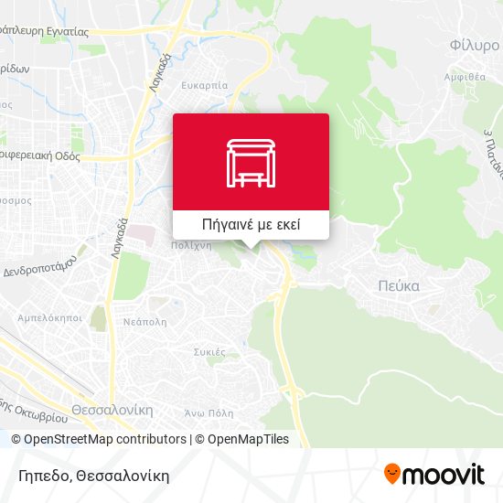 Γηπεδο χάρτης