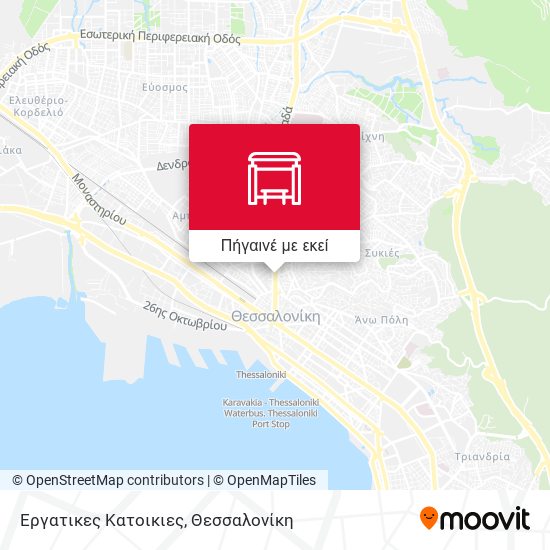 Εργατικες Κατοικιες χάρτης