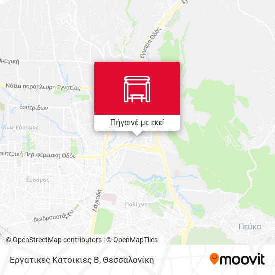 Εργατικες Κατοικιες Β χάρτης