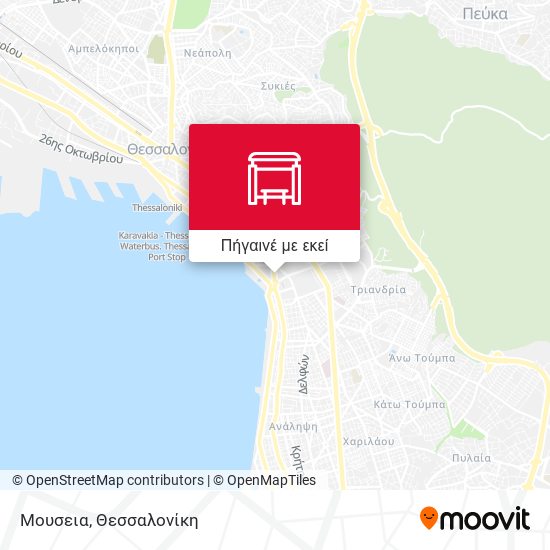 Μουσεια χάρτης