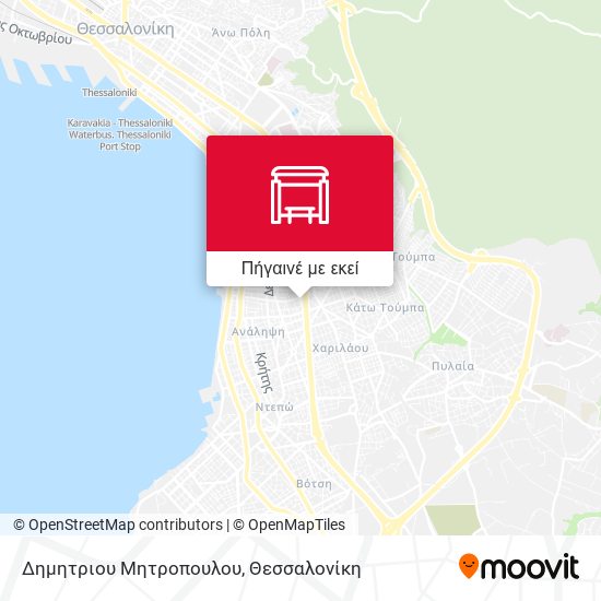 Δημητριου Μητροπουλου χάρτης