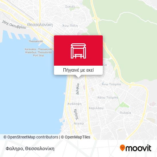 Φαληρο χάρτης