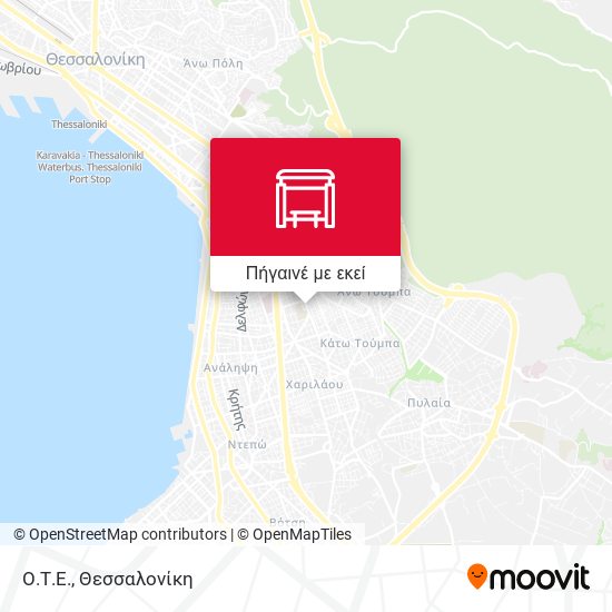 Ο.Τ.Ε. χάρτης