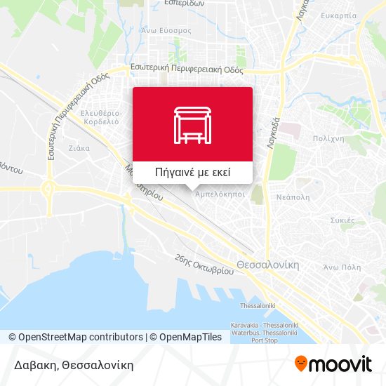 Δαβακη χάρτης