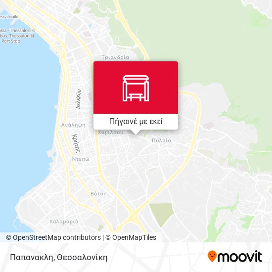 Παπανακλη χάρτης