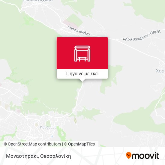Μοναστηρακι χάρτης