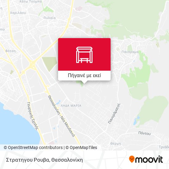 Στρατηγου Ρουβα χάρτης