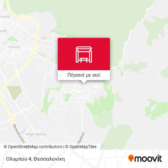 Ολυμπου 4 χάρτης