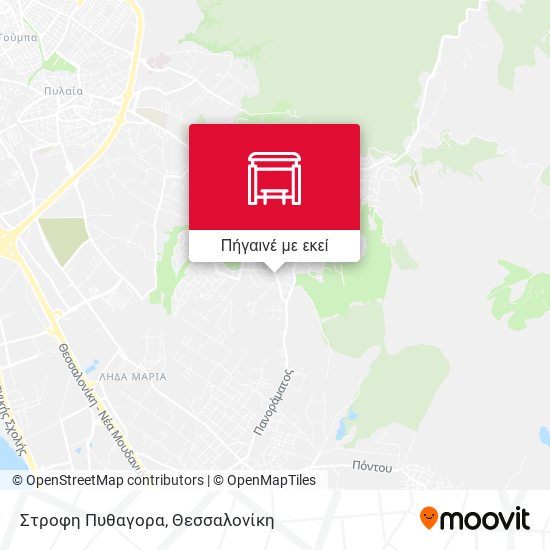 Στροφη Πυθαγορα χάρτης