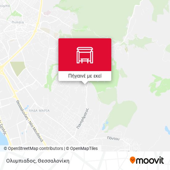Ολυμπιαδος χάρτης
