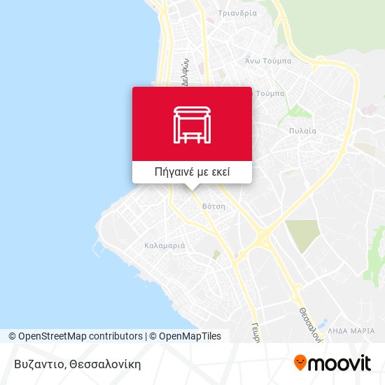 Βυζαντιο χάρτης