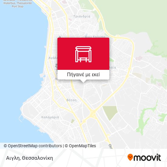 Αιγλη χάρτης