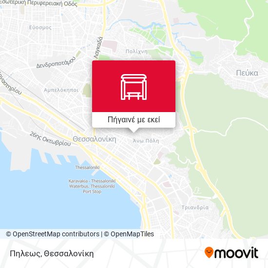 Πηλεως χάρτης