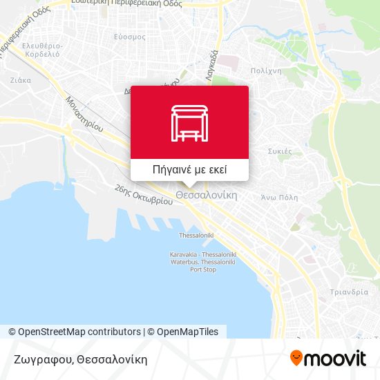 Ζωγραφου χάρτης