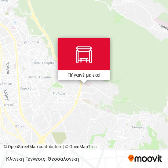 Κλινικη Γεννεσις χάρτης