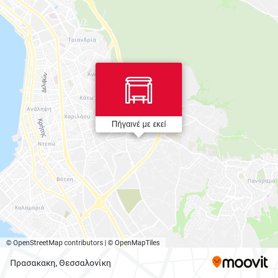 Πρασακακη χάρτης