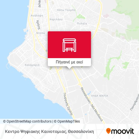 Κεντρο Ψηφιακης Καινοτομιας χάρτης