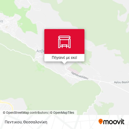 Πεντικου χάρτης