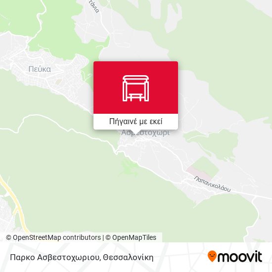 Παρκο Ασβεστοχωριου χάρτης