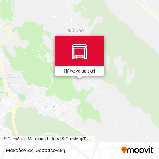 Μακεδονιας χάρτης