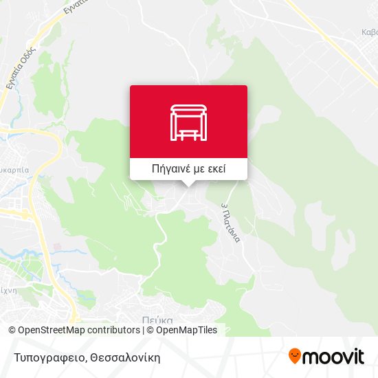 Τυπογραφειο χάρτης