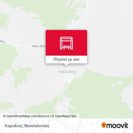 Καρυδιες χάρτης