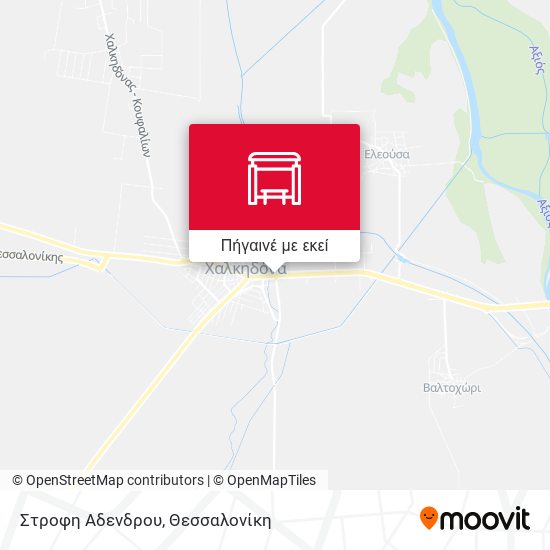 Στροφη Αδενδρου χάρτης