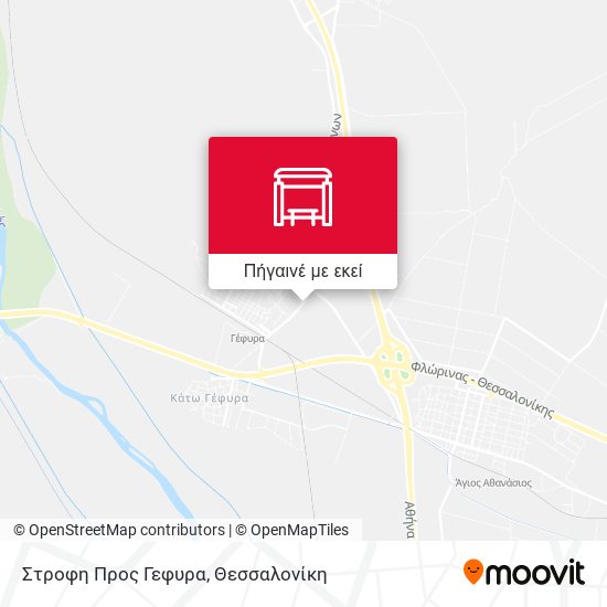 Στροφη Προς Γεφυρα χάρτης
