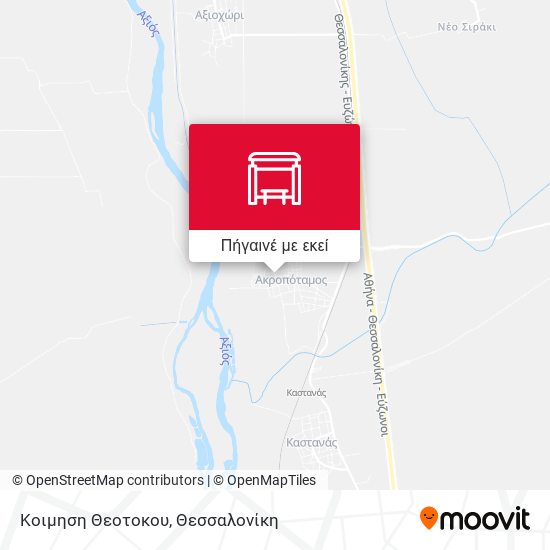 Κοιμηση Θεοτοκου χάρτης
