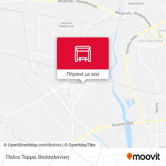 Παλιο Τερμα χάρτης