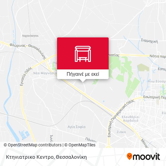 Κτηνιατρικο Κεντρο χάρτης