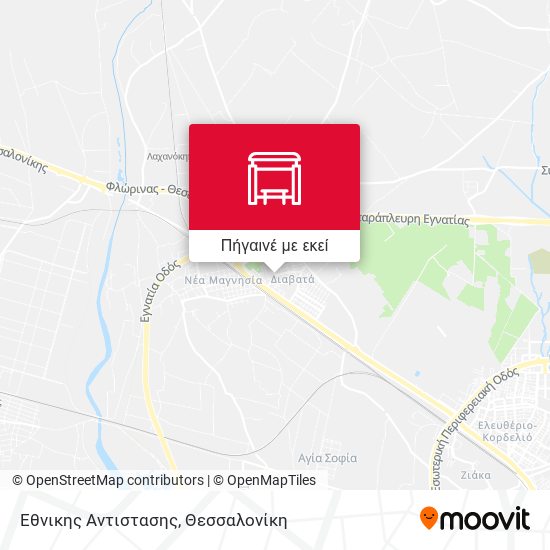 Εθνικης Αντιστασης χάρτης