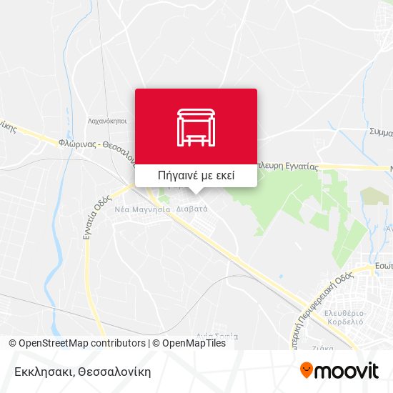 Εκκλησακι χάρτης