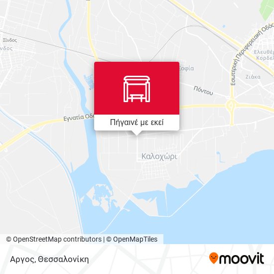 Αργος χάρτης