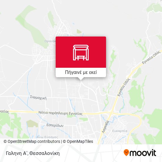 Γαληνη Α΄ χάρτης