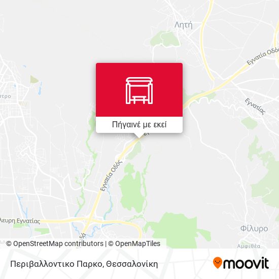 Περιβαλλοντικο Παρκο χάρτης