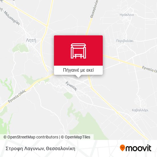Στροφη Λαγυνων χάρτης
