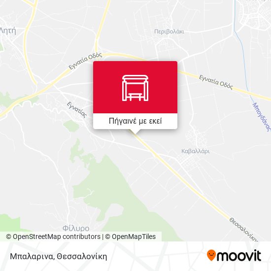 Μπαλαρινα χάρτης