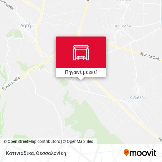 Κατινιαδικα χάρτης