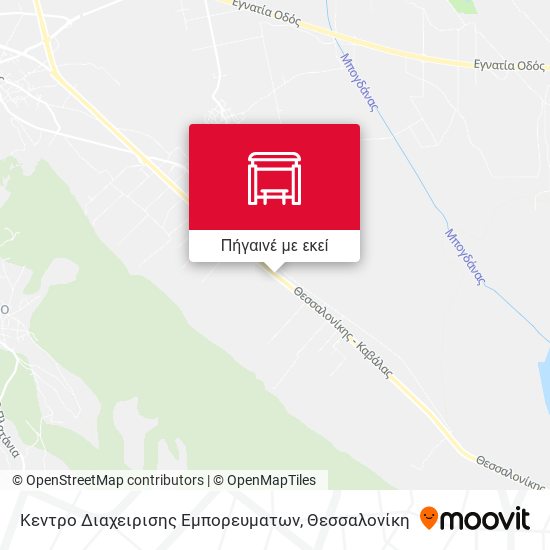 Κεντρο Διαχειρισης Εμπορευματων χάρτης