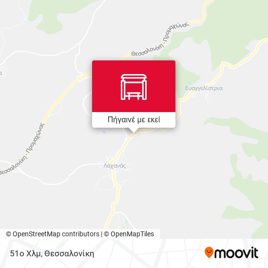 51ο Χλμ χάρτης