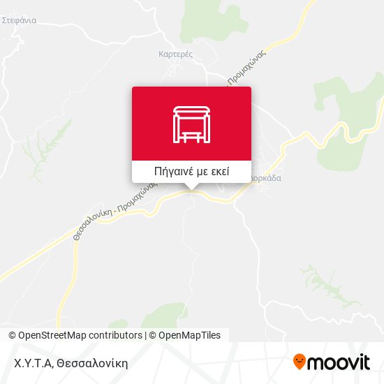 Χ.Υ.Τ.Α χάρτης