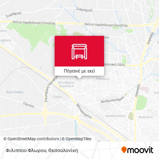 Φιλιππου Φλωρου χάρτης